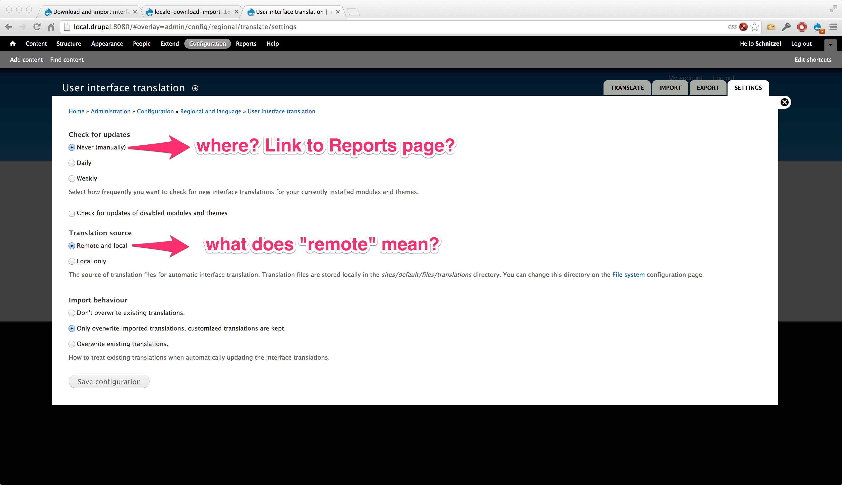 Download and import interface translations [1804688]